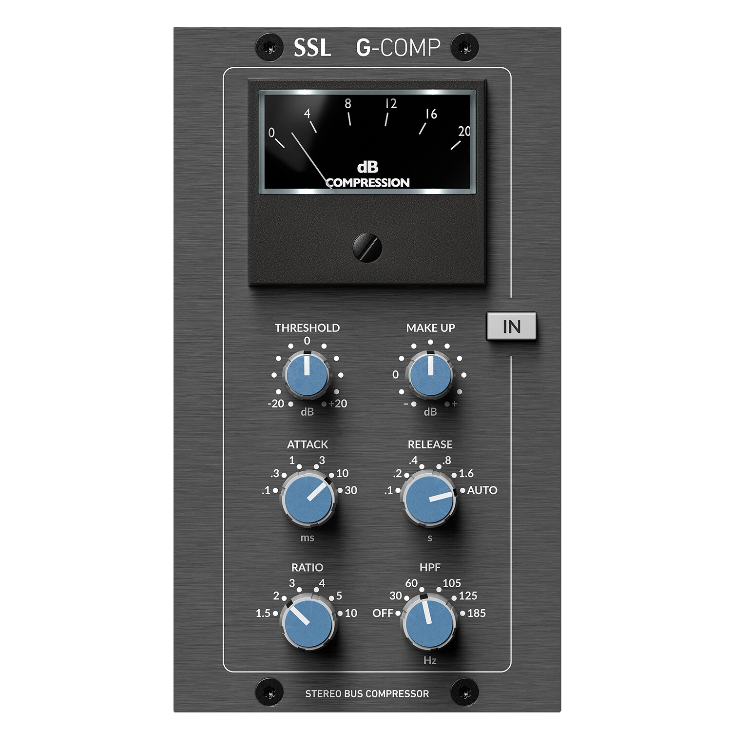 SSL Solid State Logic G Comp 500 Series Stereo Bus Compressor