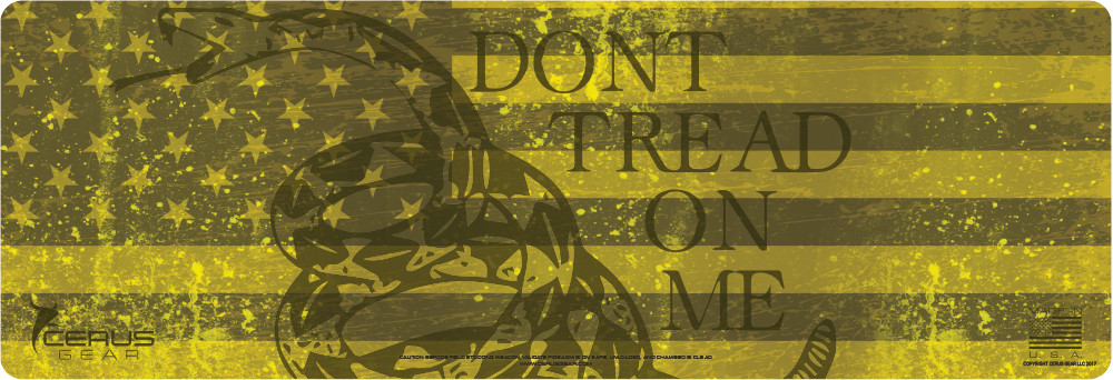 Cerus Gear Don't Tread On ME Premium Long Gun Cleaning Pro Mat MADE IN THE USA