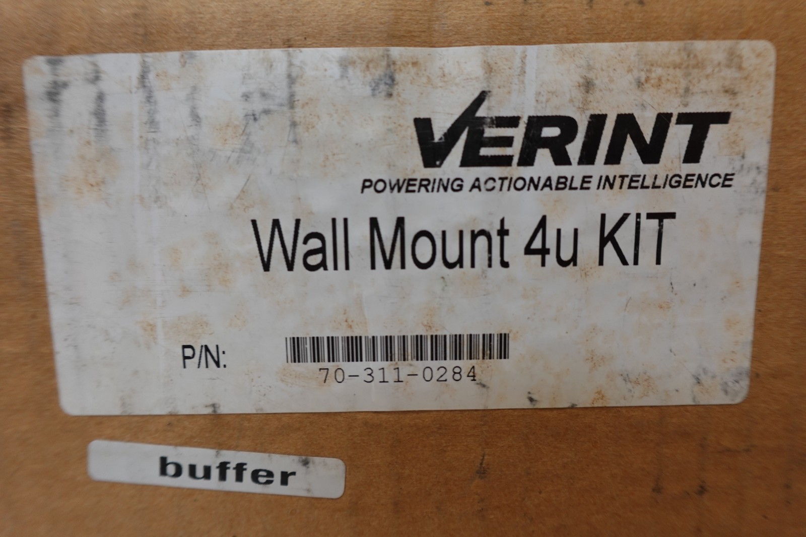 VERINT - 4U Wall Mount Bracket Hardware Kit 70-311-0284 *Sealed*