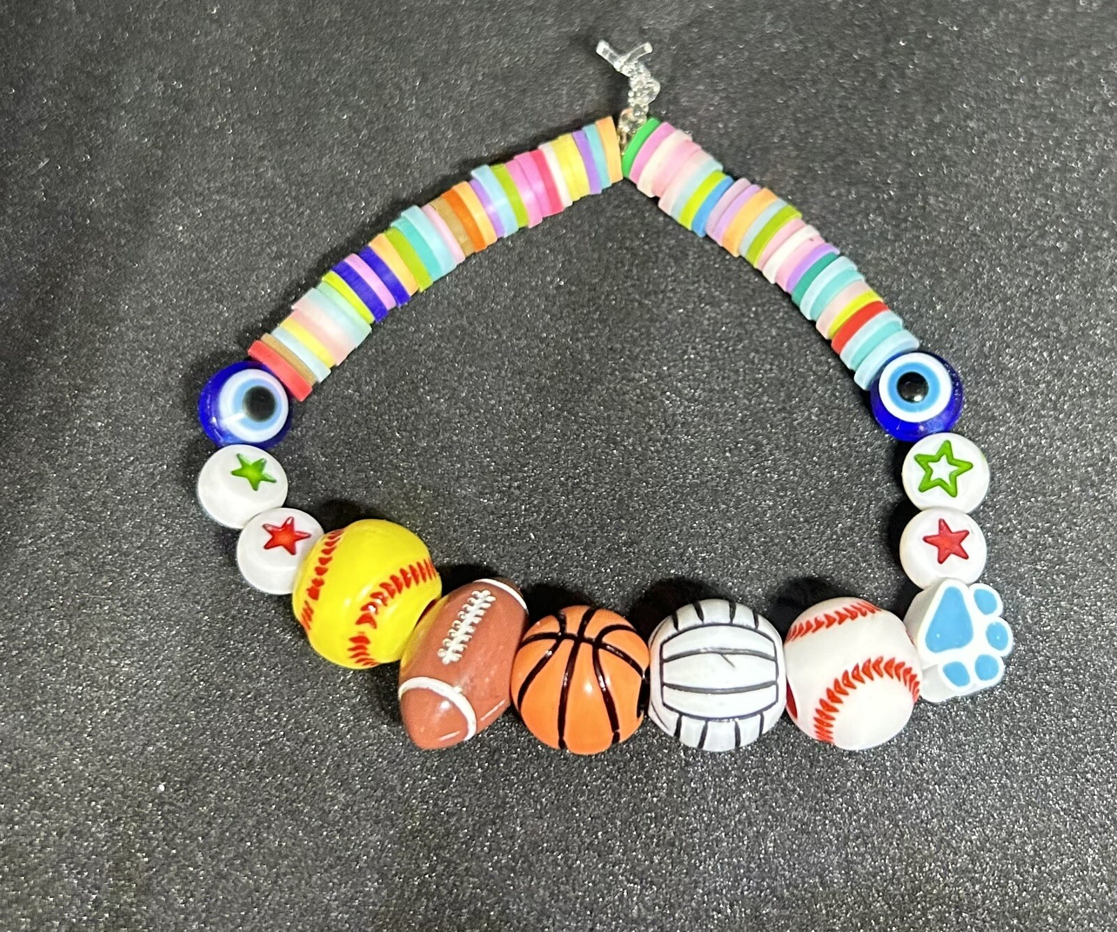 Sport Mixed Heishi Bracelet