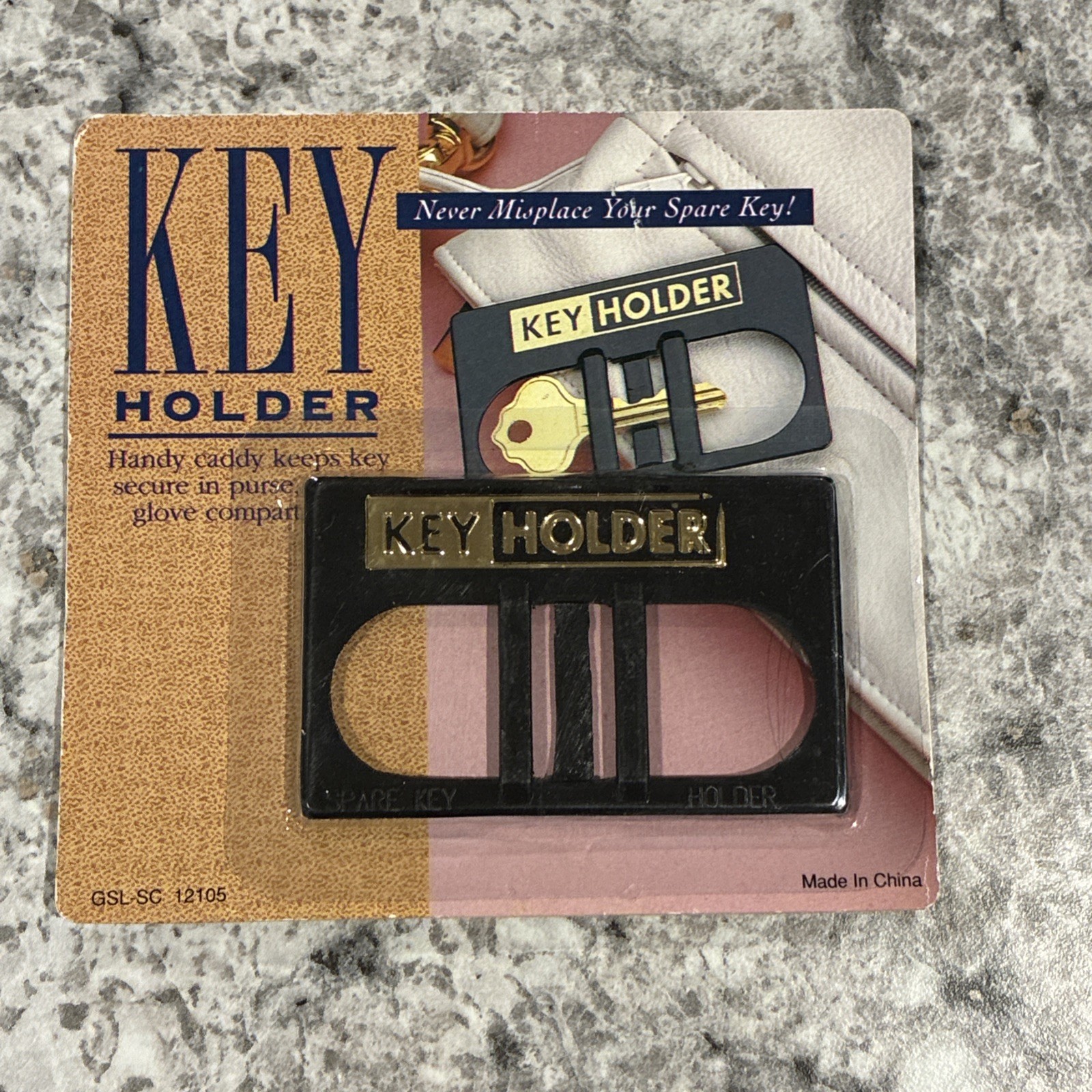 Vintage Handy Caddy Key Holder - Never Misplace Your Spare Key - New
