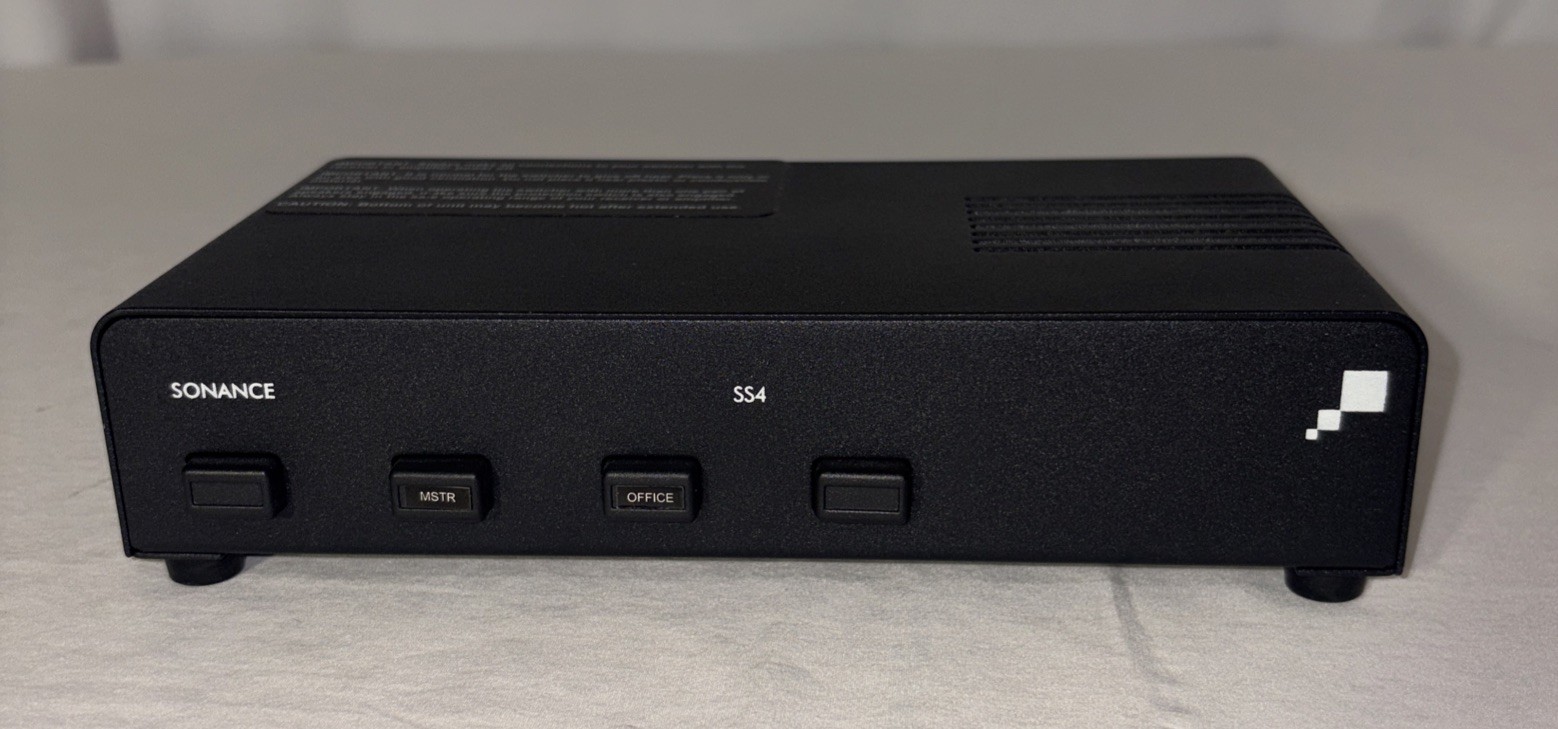 Sonance 4 Pair Stereo Speaker Selector (Each) - Black [SS4]