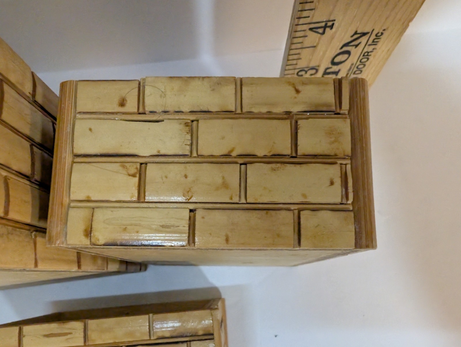 Vintage Bamboo Nesting Boxes