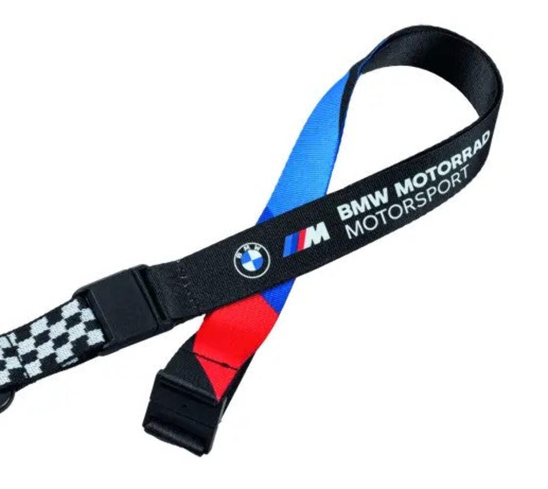 BMW Motorrad - Genuine BMW Motorsports Lanyard - Black - 76615B673C9