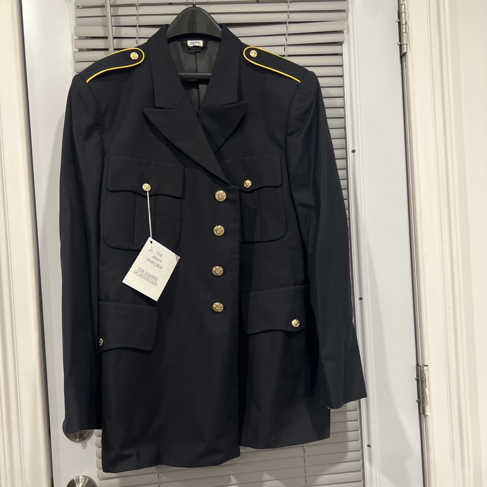 Army Dress Blue Jacket, Size 46 New