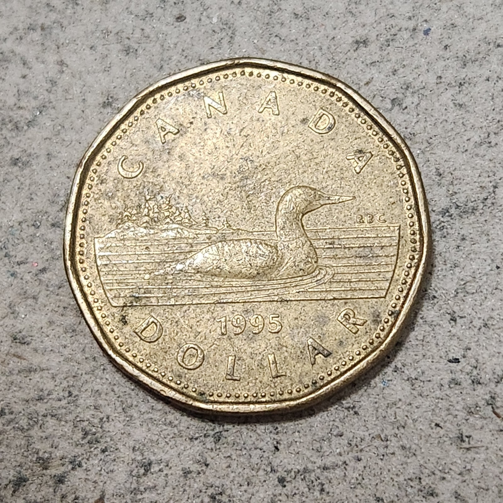 CANADA 🇨🇦 ONE (1) DOLLAR COIN 1995 (QUEEN ELIZABETH II)