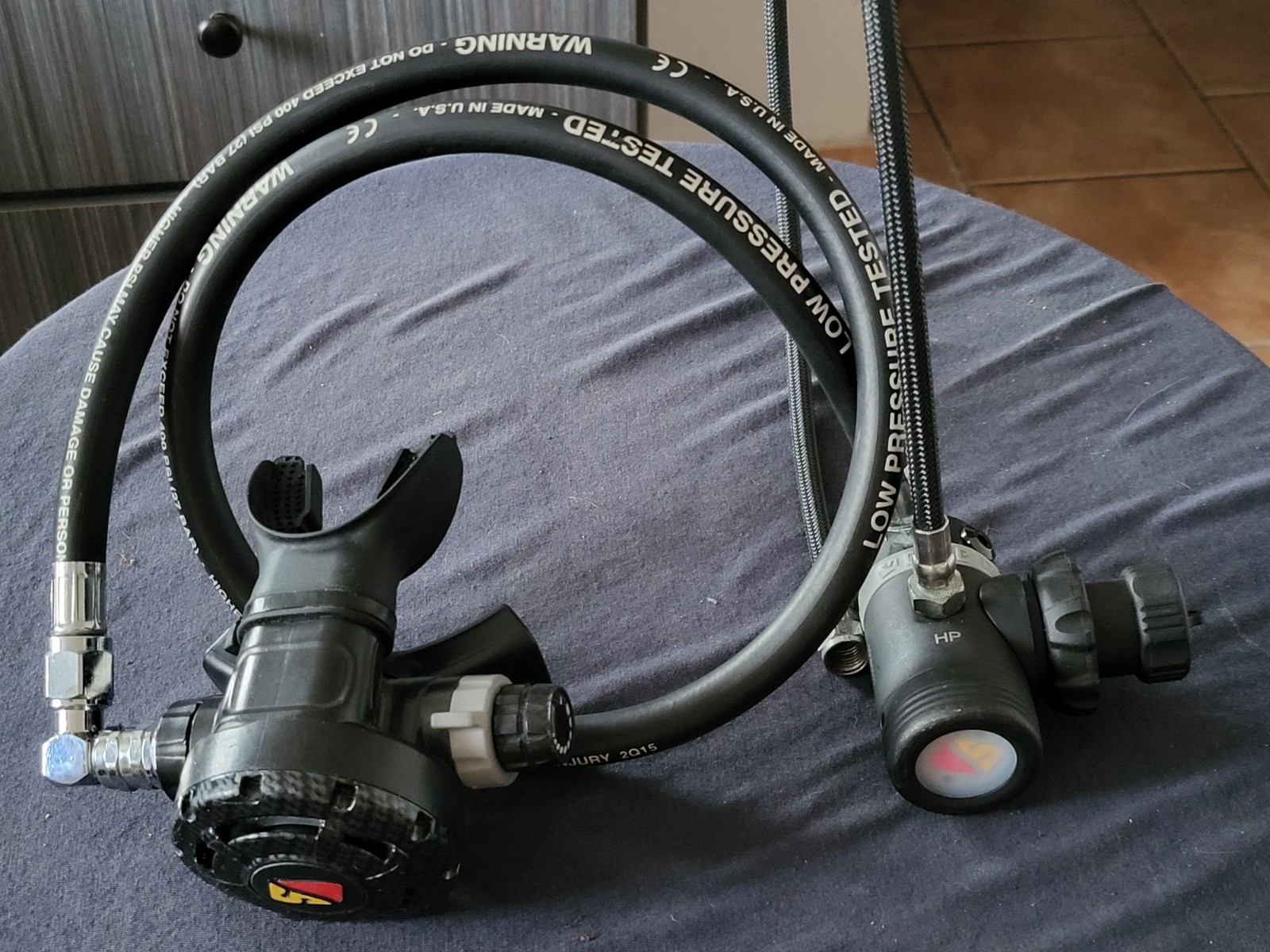 Dive Rite XT 1st & 2nd Stage Din Regulator