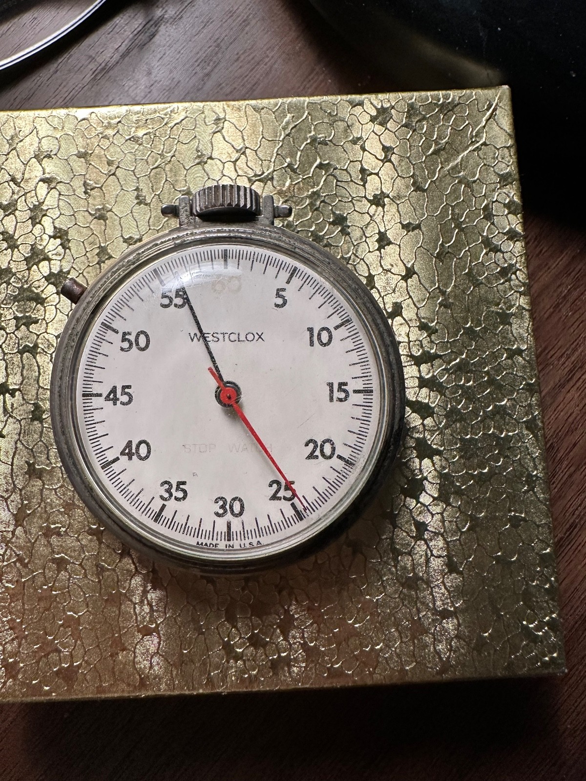 Westclox stopwatch used running good