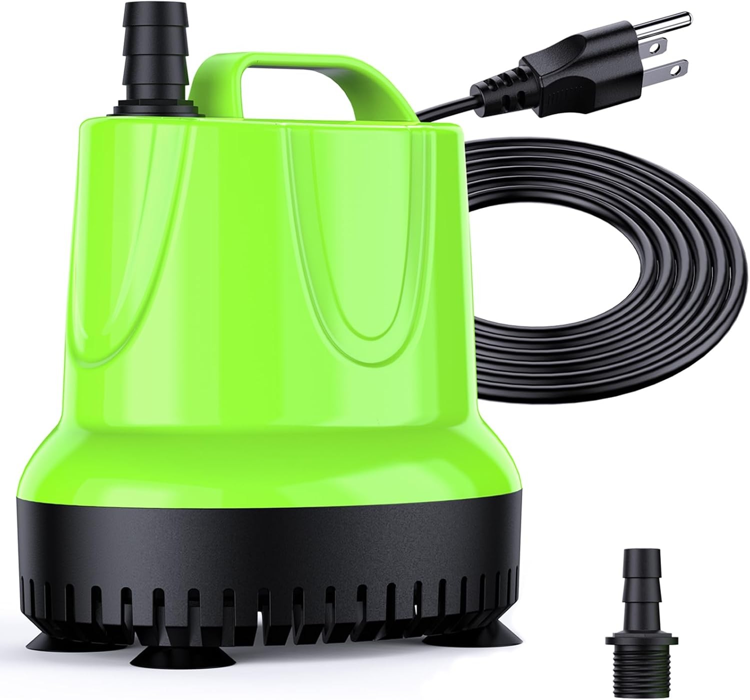 FREESEA Fountain Submersible Water Pump: 330 GPH 25W Small Sump Pump for Outdoor