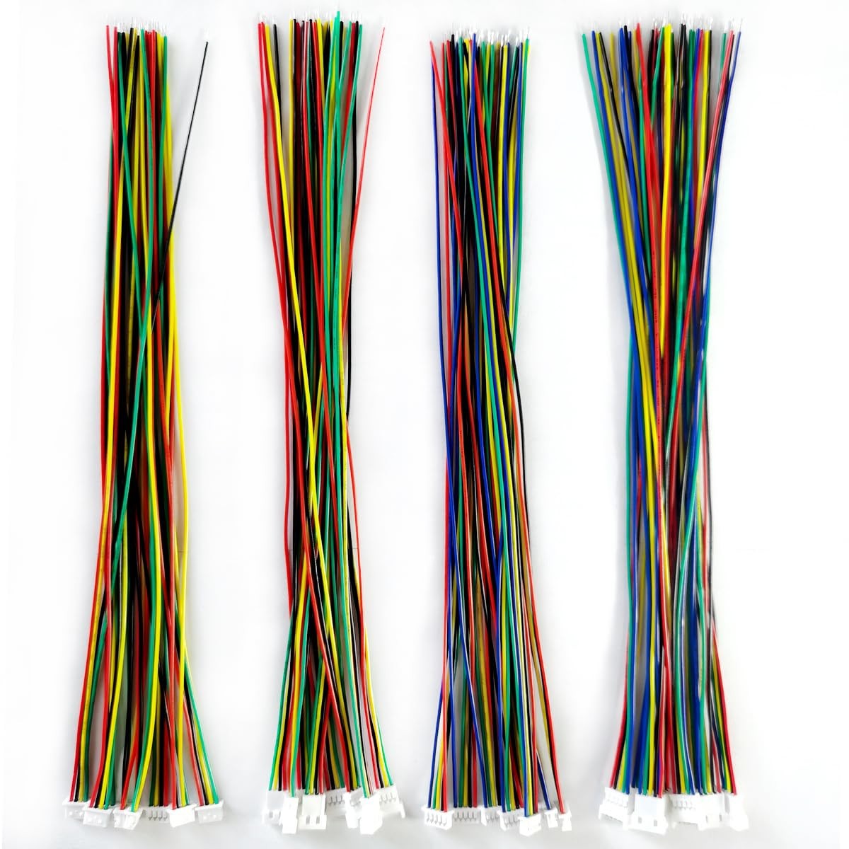 BOJOUL for 16 Sets JST 1.25mm 4 + 5 Pin 28AWG Male + Female Connector Plug...