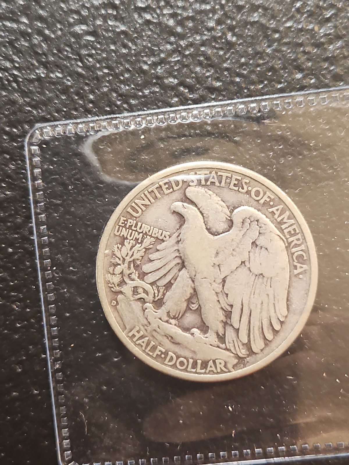 1938-D WALKING LIBERTY 50C #0715