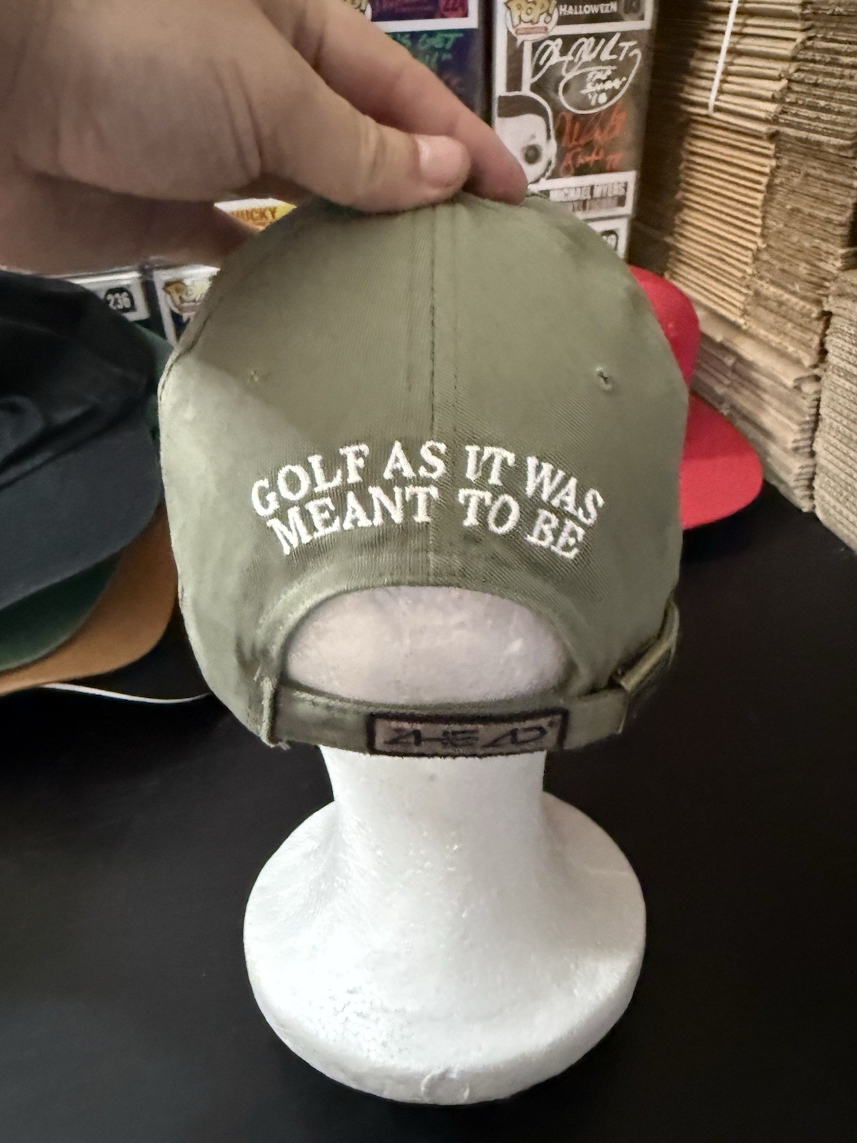 Bandon Dunes Strapback Golf Course Hat / Cap - Brown