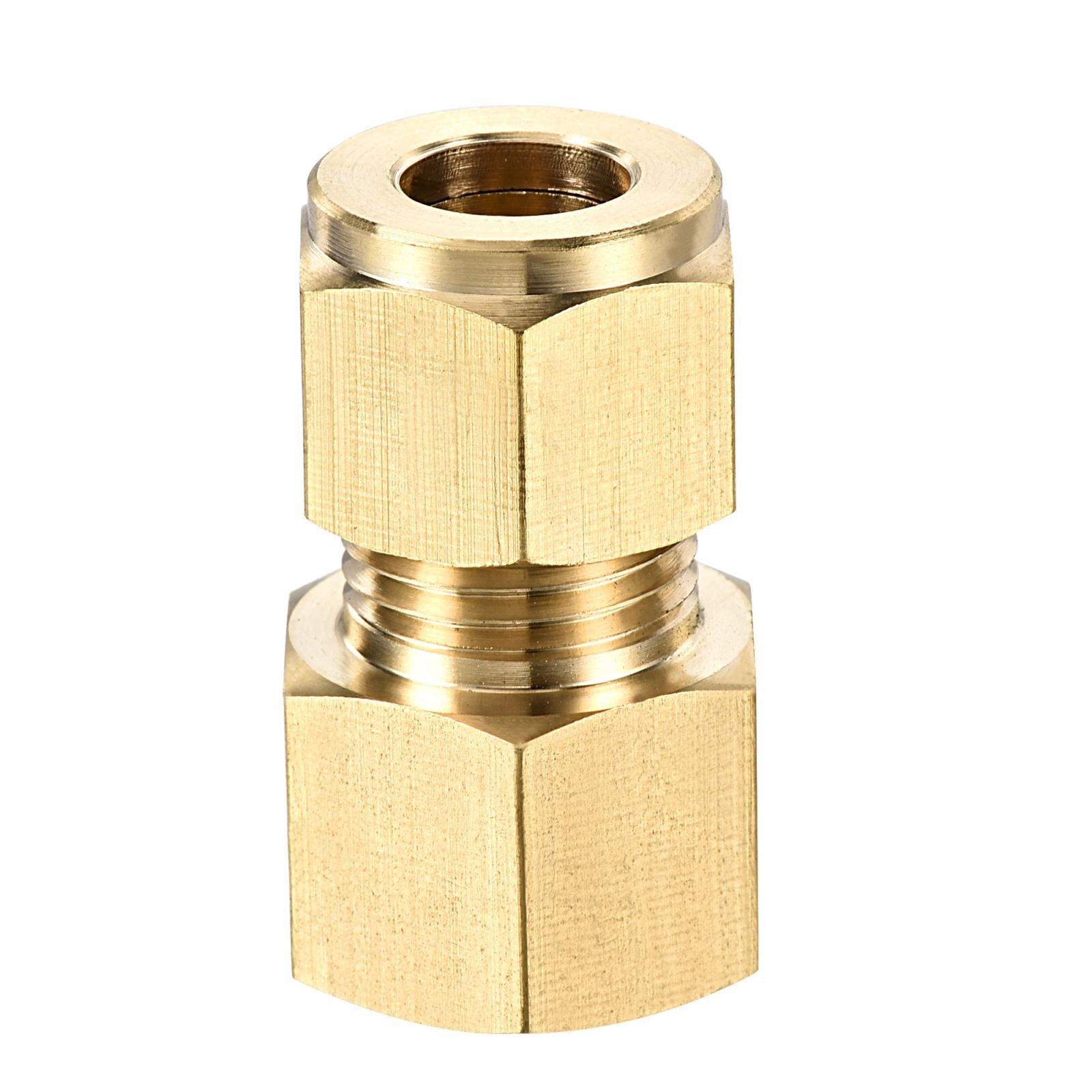 Brass Compression Tube Fitting G3/8 Female Thread x 10mm Tube OD