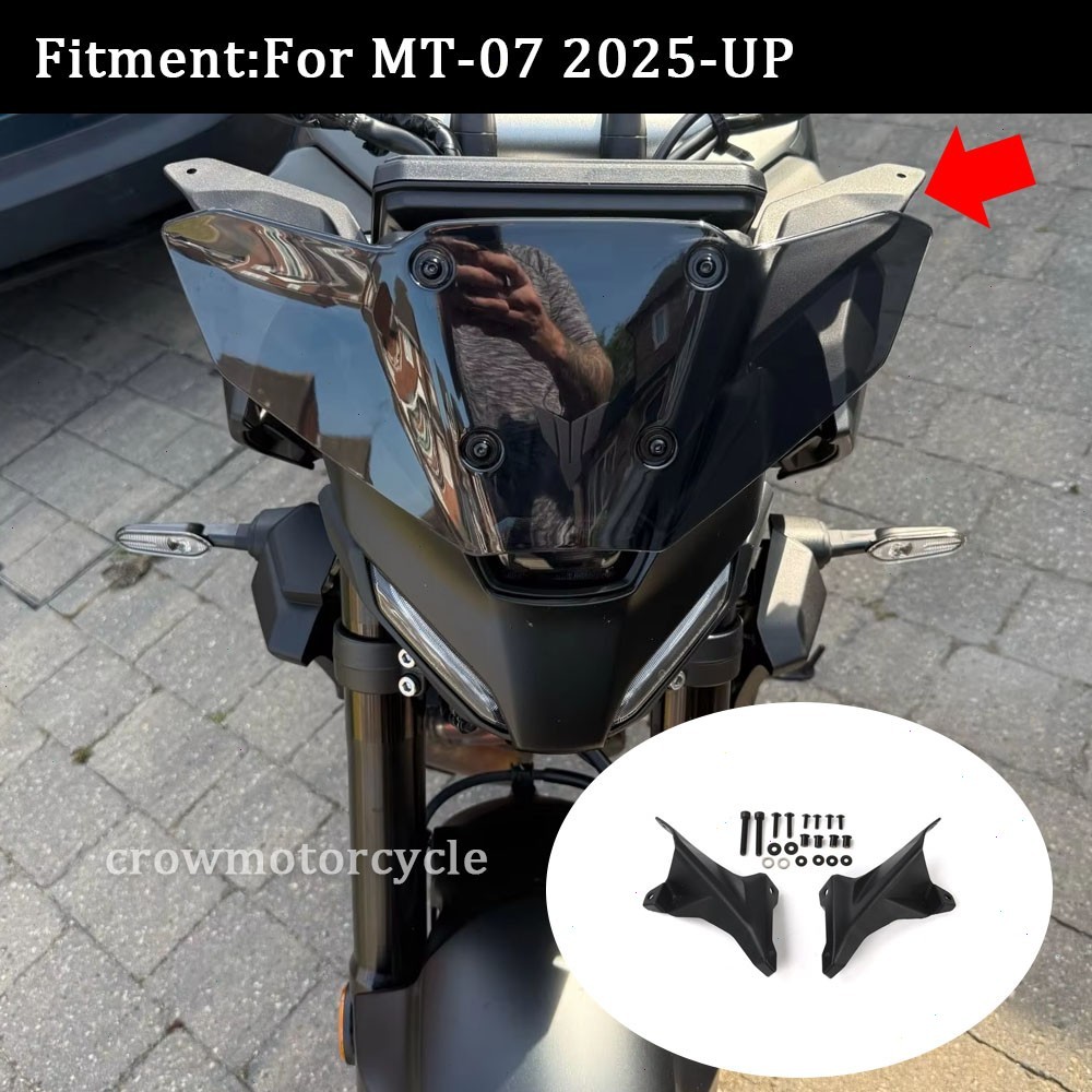 For Yamaha MT-07 2025-2026 Accessories Windshield Bracket Mount Support Holder