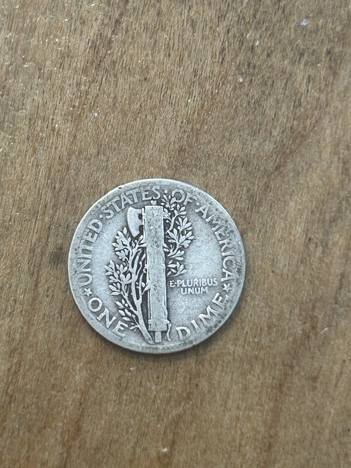 1927 Mercury Dime VG