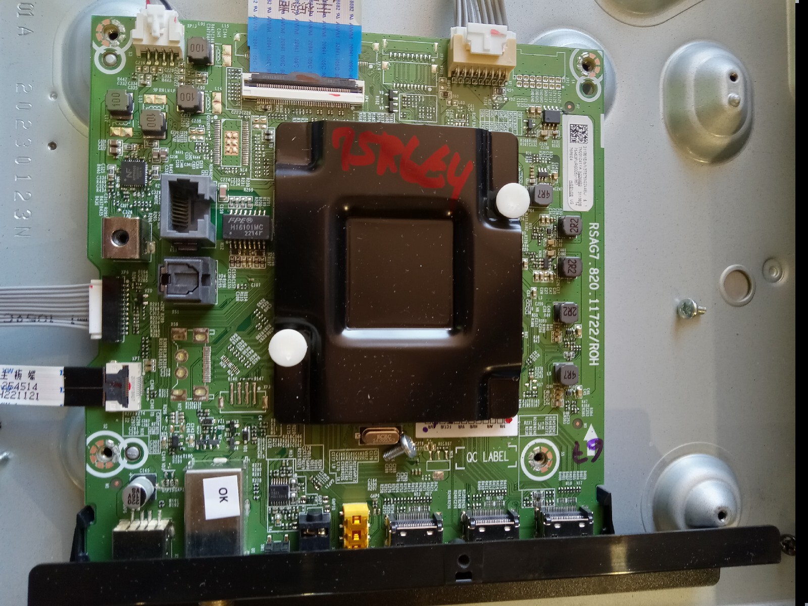 Hisense 75" main 75R6E4 Main Board 311981E motherboard