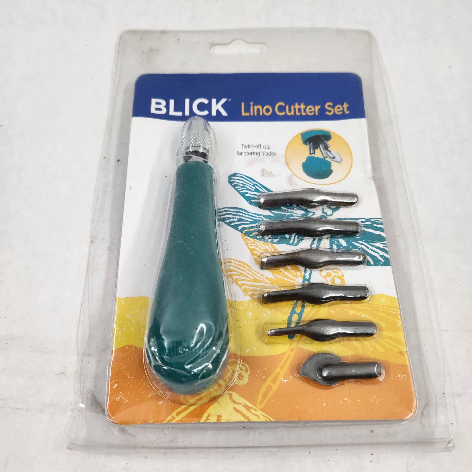 Blick Lino Cutter Set-Art Materials {40216-1001} Linoleum Cutter Tool Set New