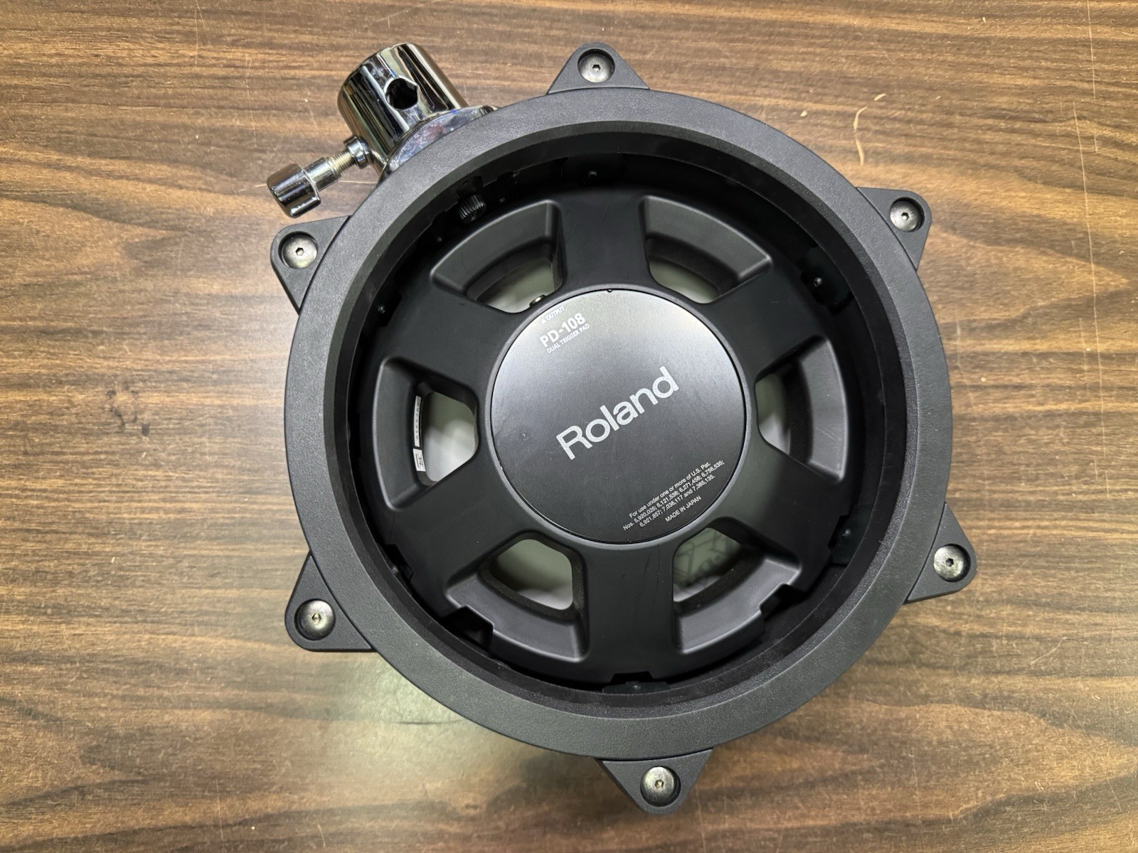 Roland PD-108-BC 10” Dual Trigger Mesh Head V-Drum Trigger Pad - A9F5319