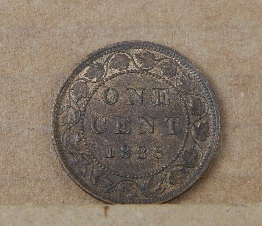 1888 Canada Large Cent Coin