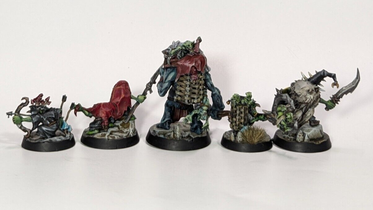 Warhammer Underworlds: Borgit's Beastgrabbaz - Painted - Gloomspite Gitz
