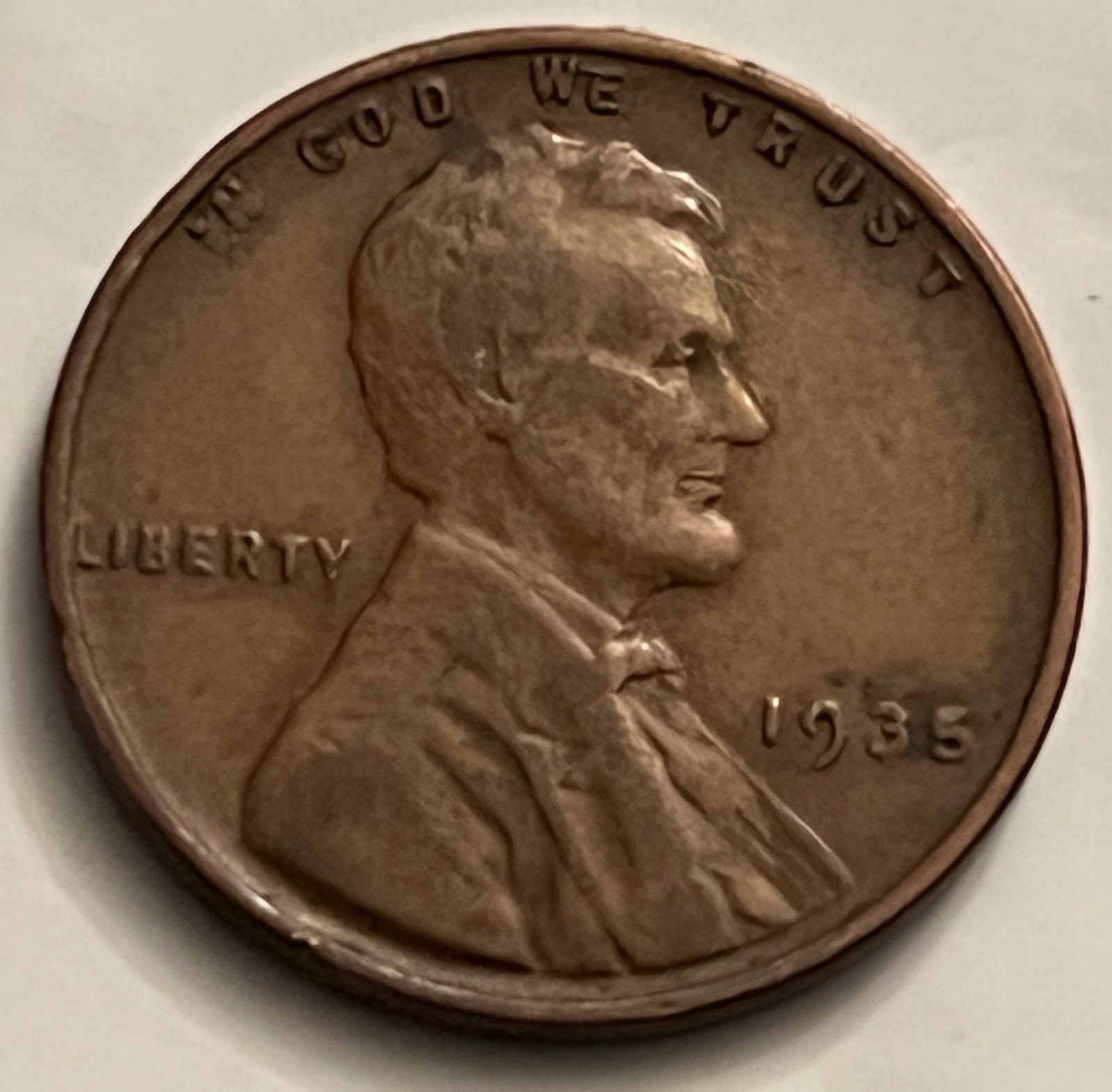 1935 Philadelphia Lincoln Wheat Cent — BN585