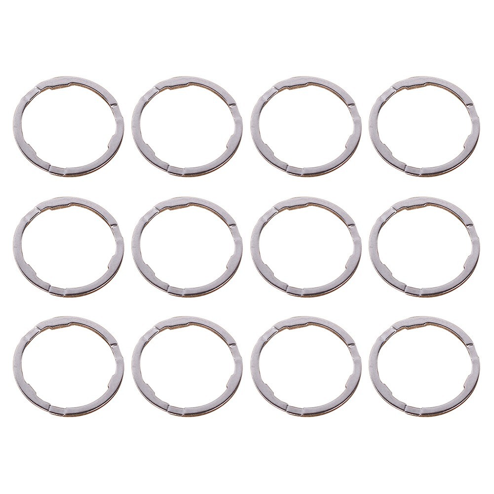 Bike Washer Bike Cassette Lockring 12 Pieces Per Pack Chromium Plating Treatment