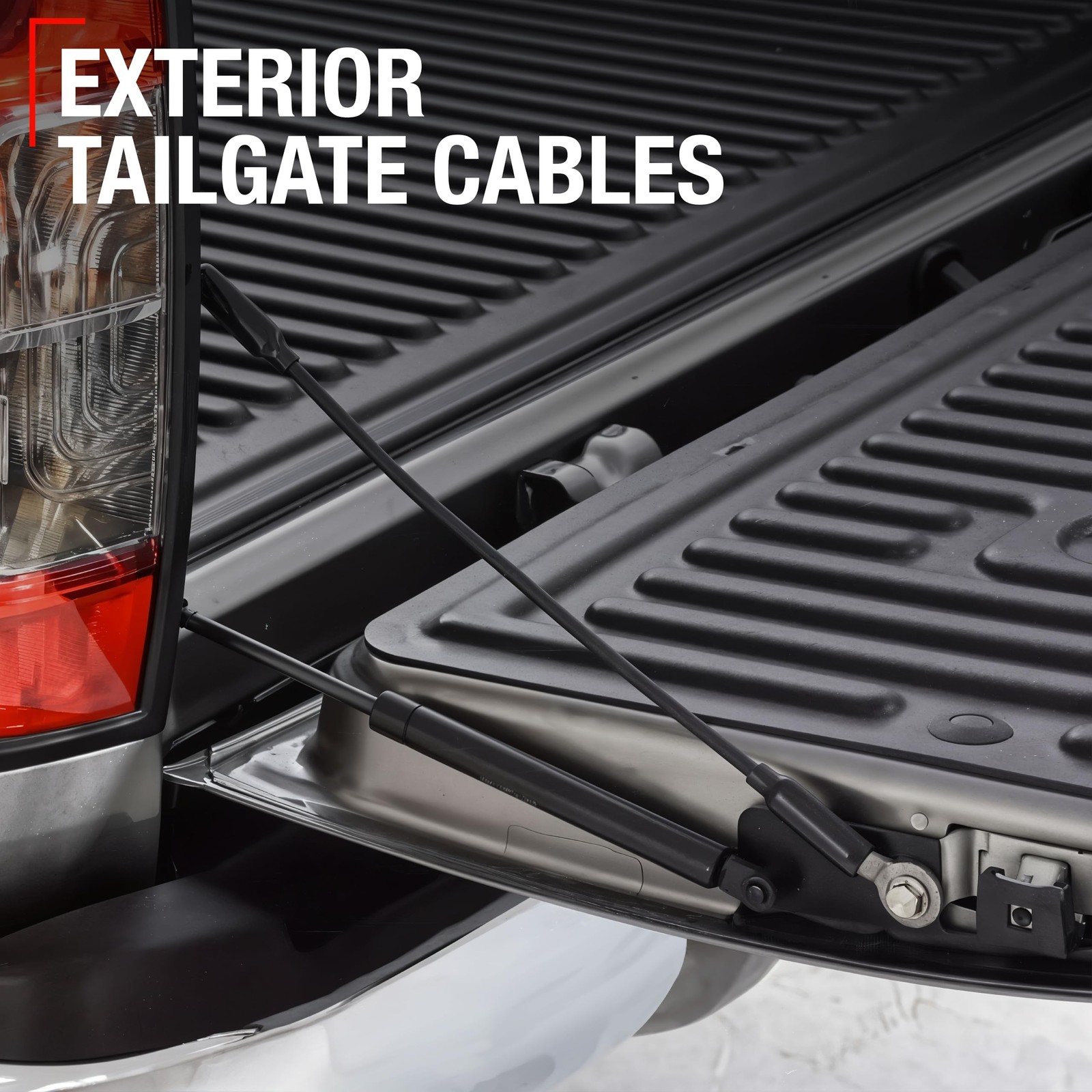 T1A Tailgate Cable Replacement Set- Rear Left & Right Side - Compatible with ...