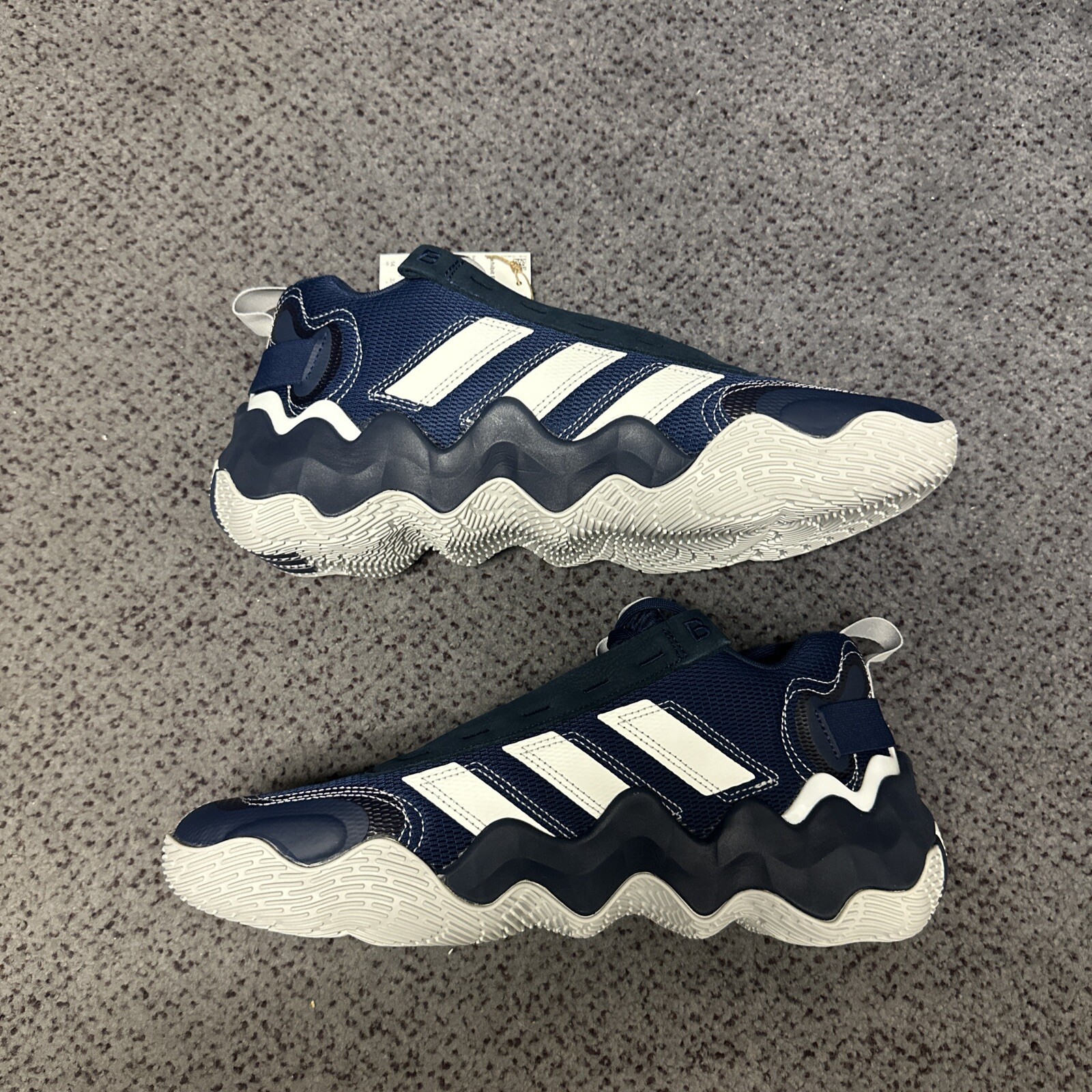 Size 14 - adidas Exhibit B Team Navy