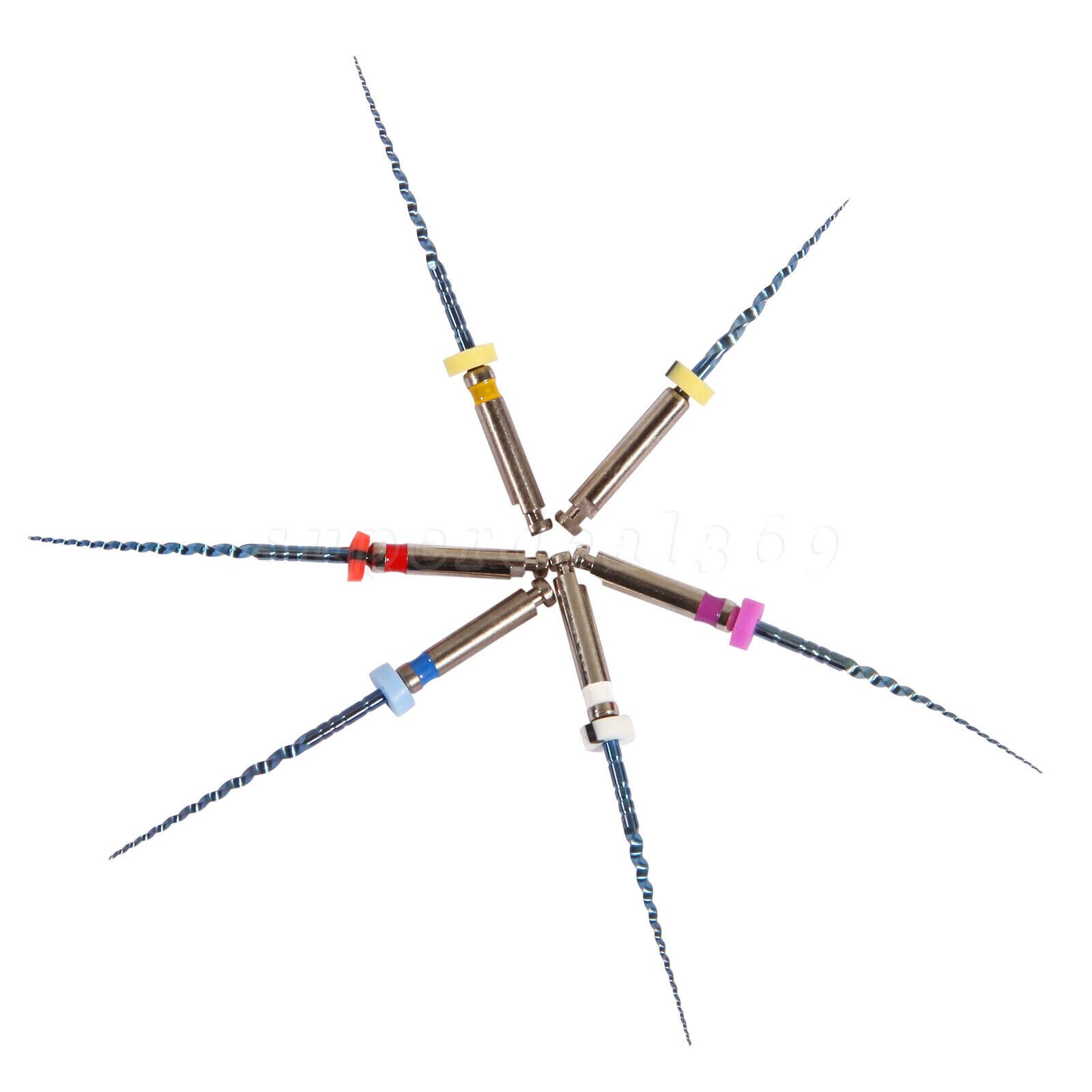 Dental Endodontic Endo File Engine Rotary Root Canal NiTi Files 25mm Memory SA