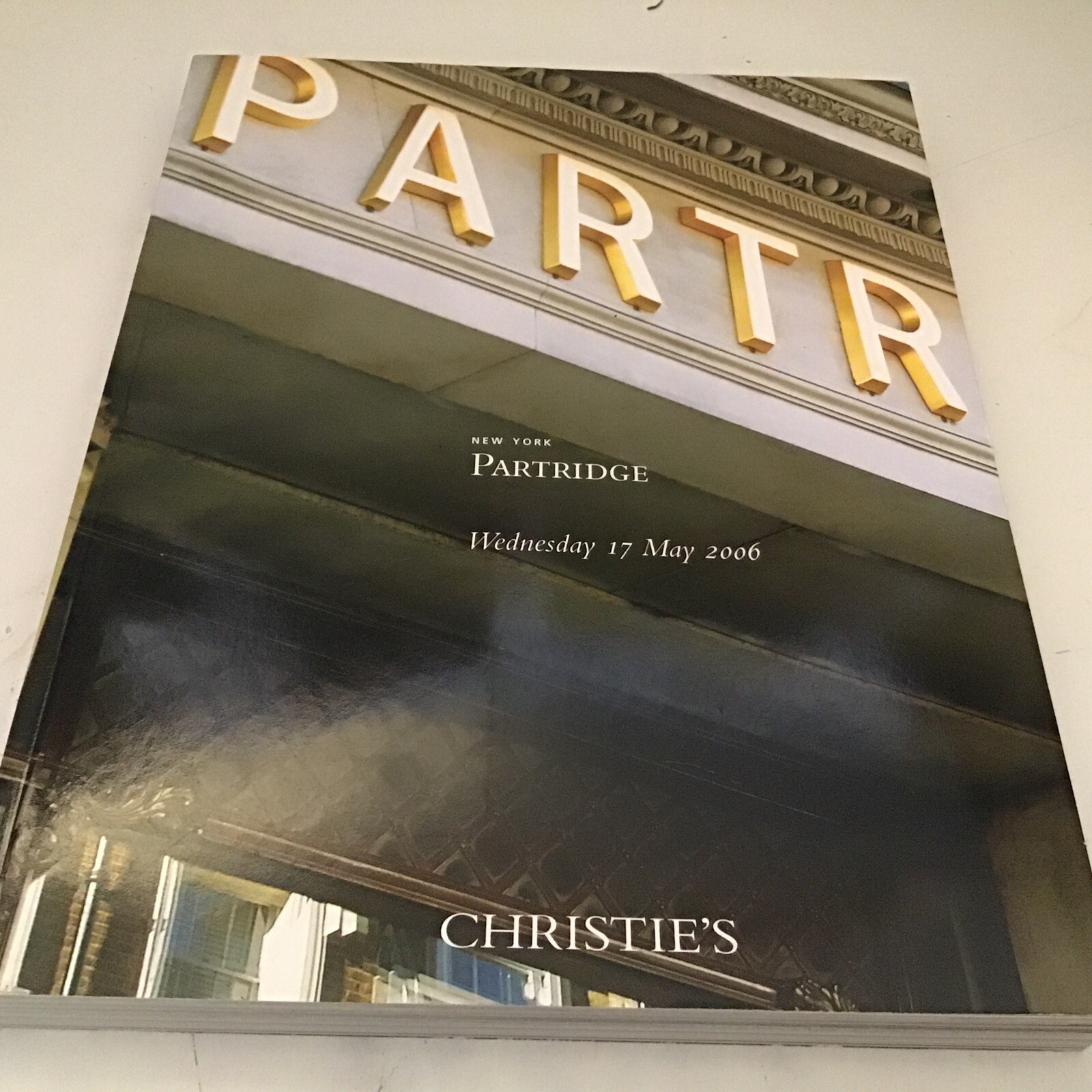 Christie's New York Partridge May 17 2006 Auction Catalog