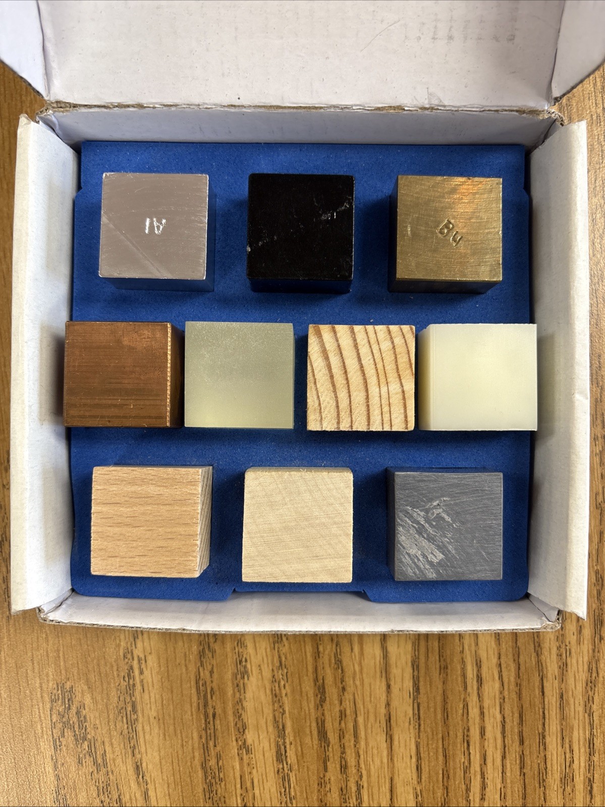 30-161 Density Cube set-Science First,  10 Cube Set