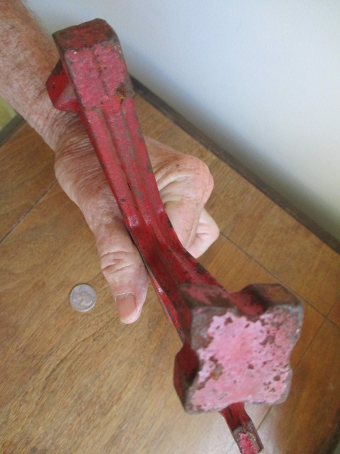 Universal Cast Iron Multi-Purpose 6 Arm Valve Wrench Steampunk.