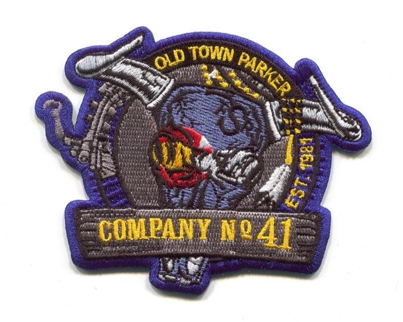 South Metro Fire Rescue Department Station 41 Patch Colorado CO Old Town Parker
