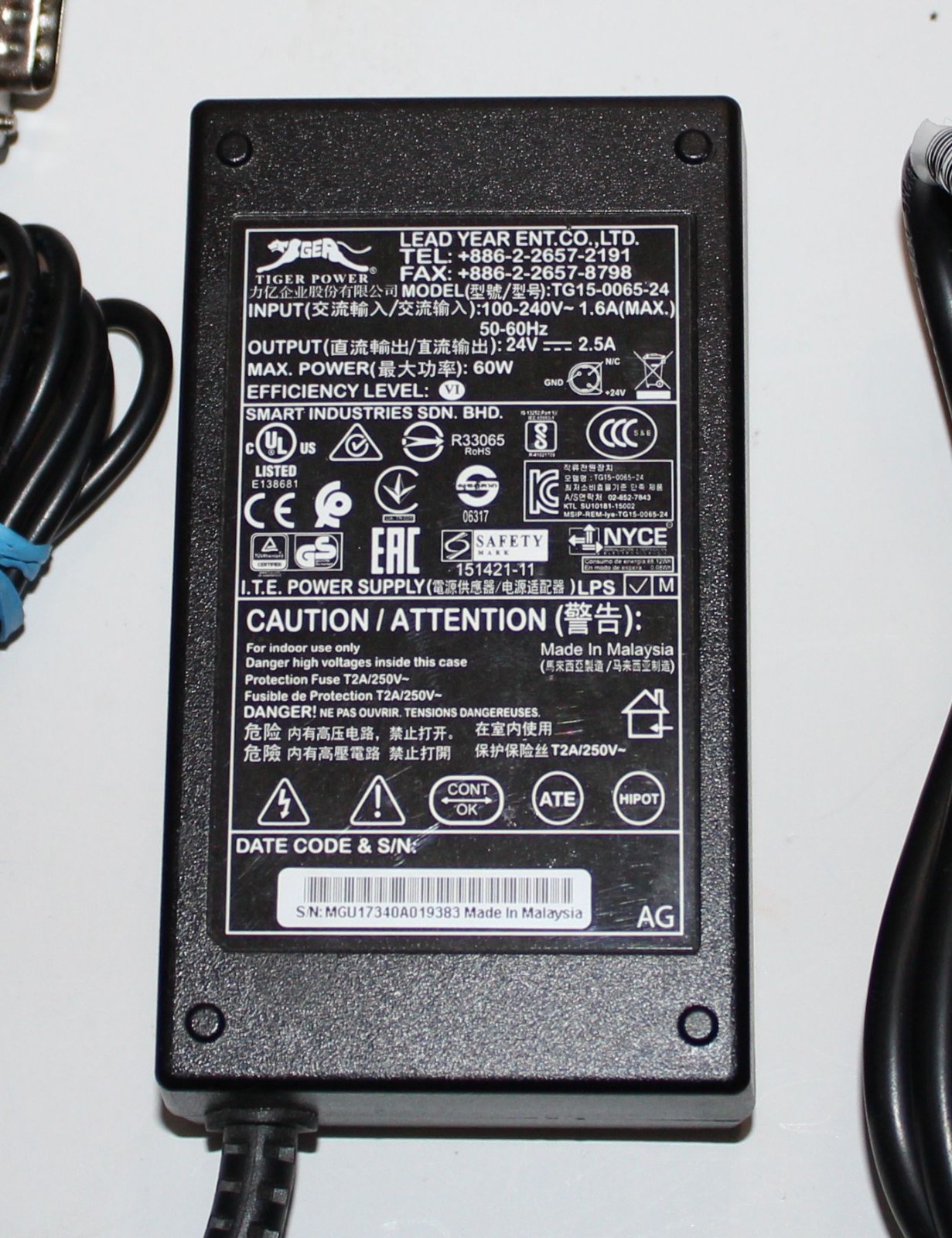 CognitiveTPG Thermal Receipt Printer Model A799-780D-ND01 - Tested