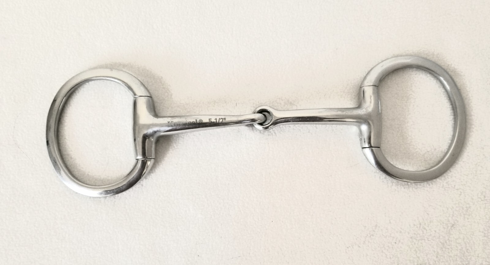 5-1/2" Eggbutt Snaffle Bit Stainless Steel by Korsteel