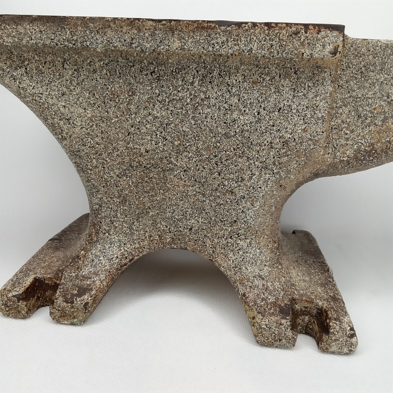 Antique Tool 1800s Blacksmith 7 Pound Gray Cast Iron Anvil
