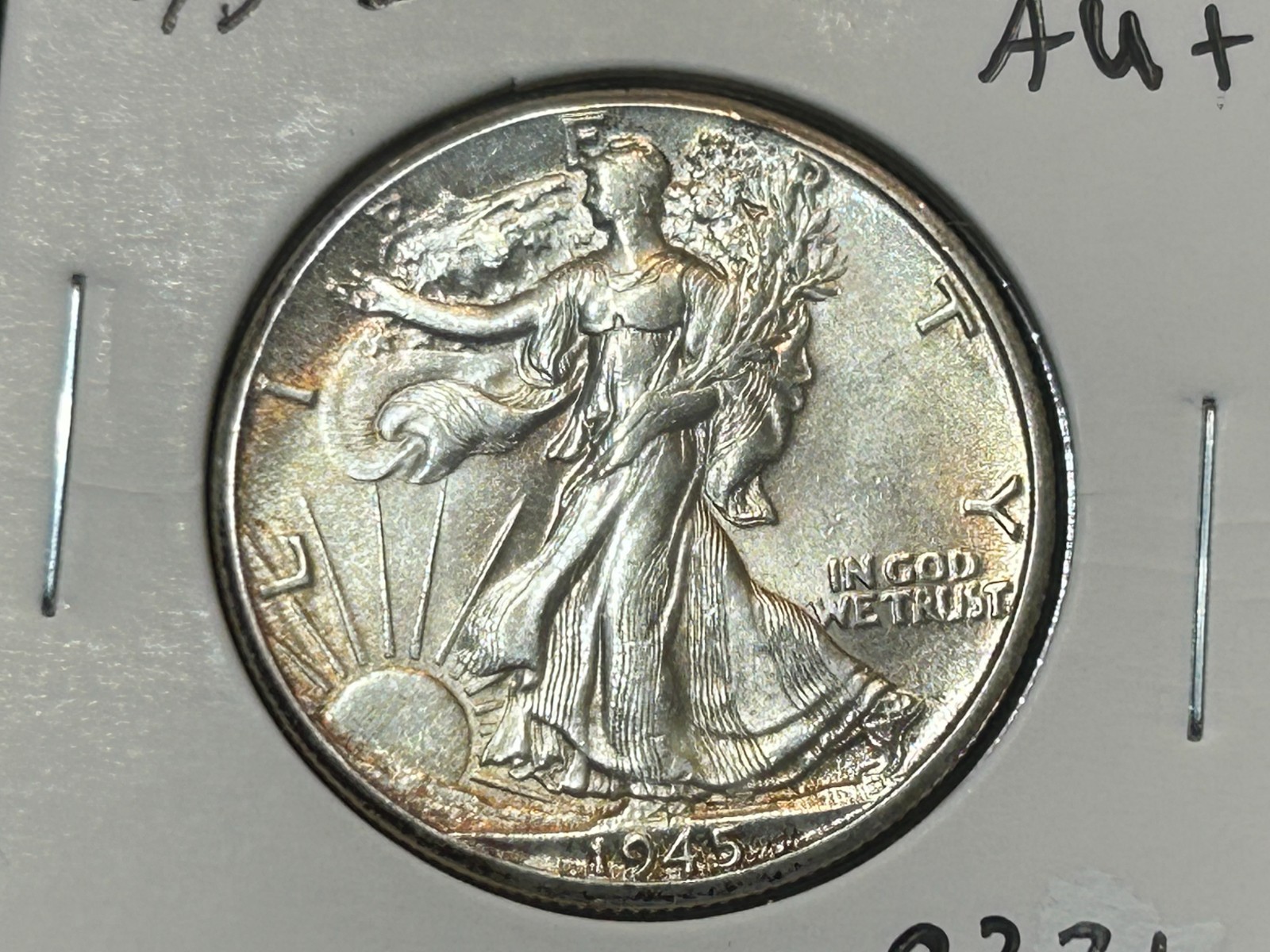 1945-D Walking Liberty Half Dollar - High Grade 90% Silver 50C - B371