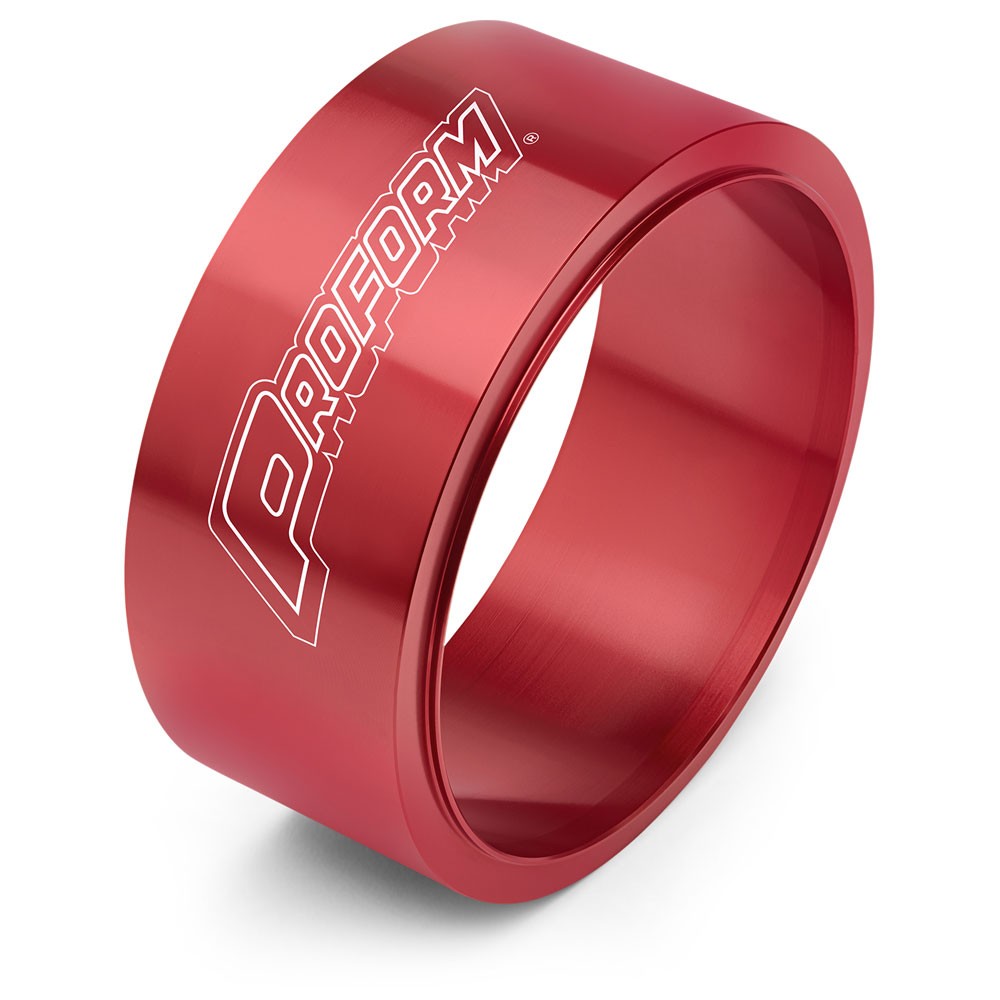 Proform Piston Ring Compressor 67445; Tapered 4.030 in. Bore, Red Anodized