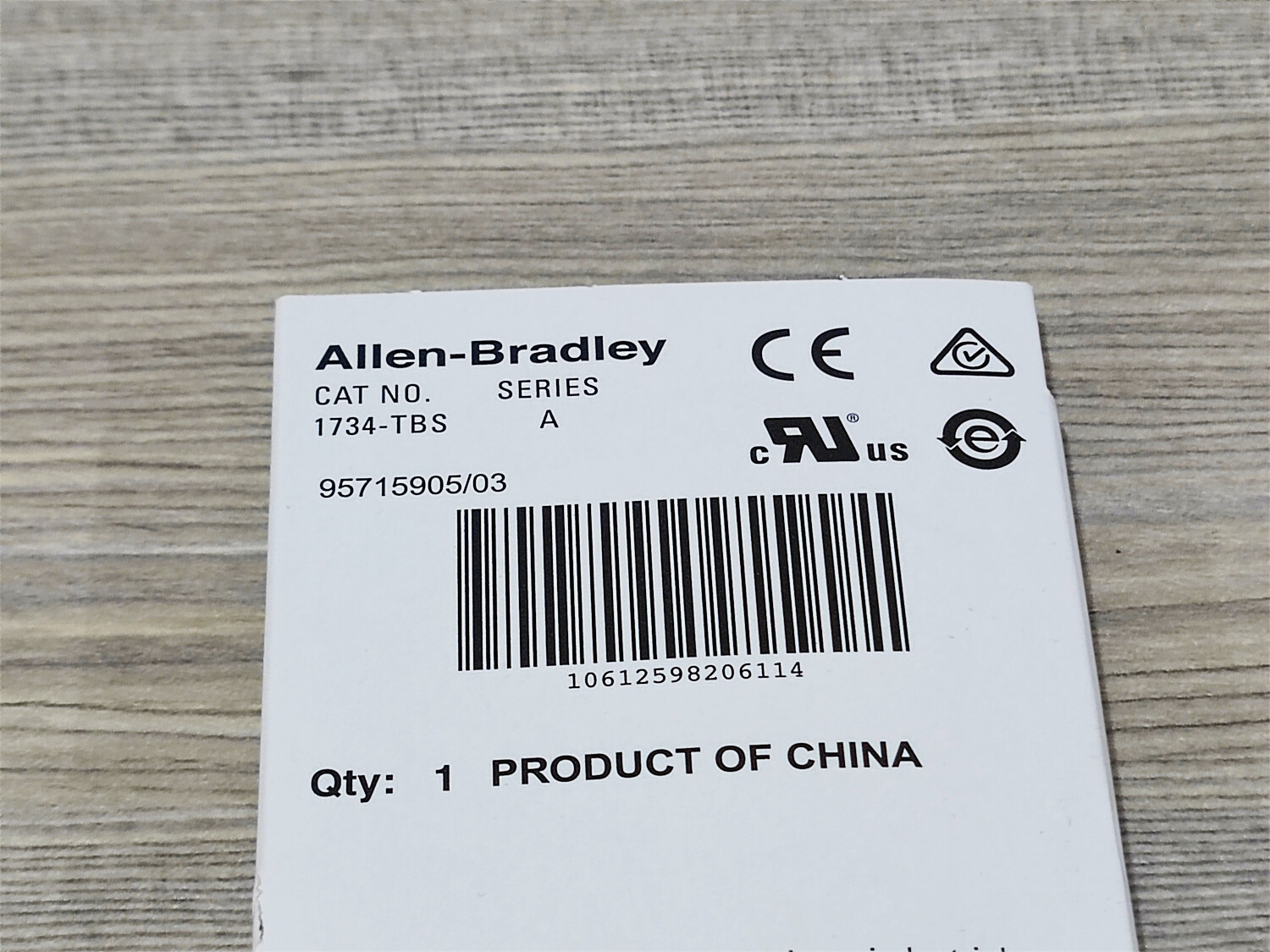 1734-TBS  Allen Bradley Point I/O Terminal Base Module In Box 1734TBS