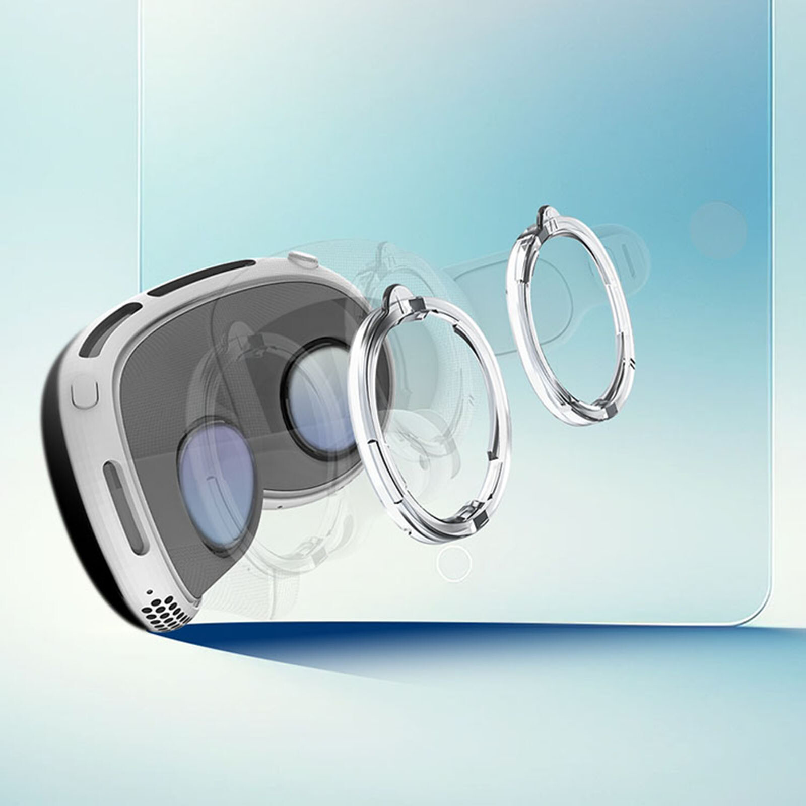 Anti-blue Light Lens Protective Frame Magnetic Myopia Frames for Vision Pro VR