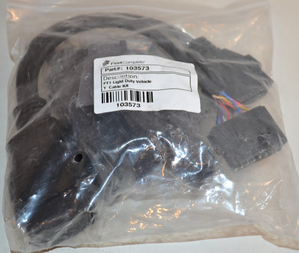 103573 Fleet Complete FT1 Light Duty Vehicle Y Cable Kit