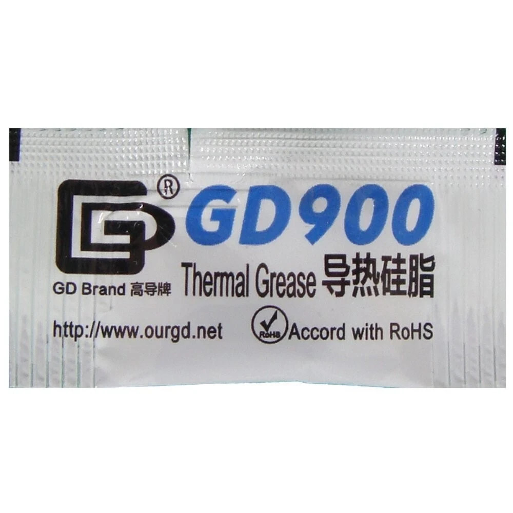 Thermal Paste Grease Heatsink Compound for Computer CPU GPU GD900 10 Soft Packs