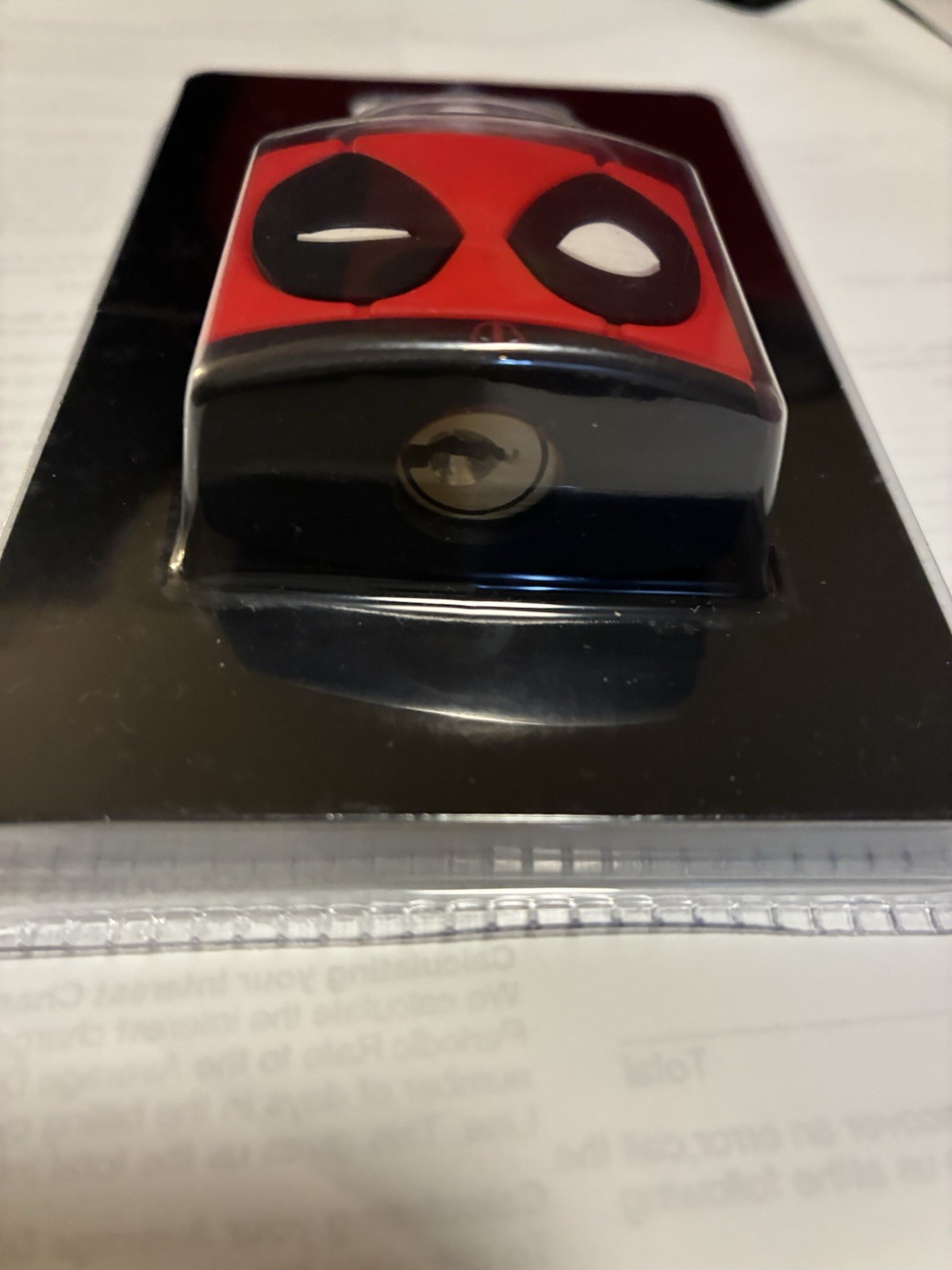 Marvel Deadpool Key Lock🔐