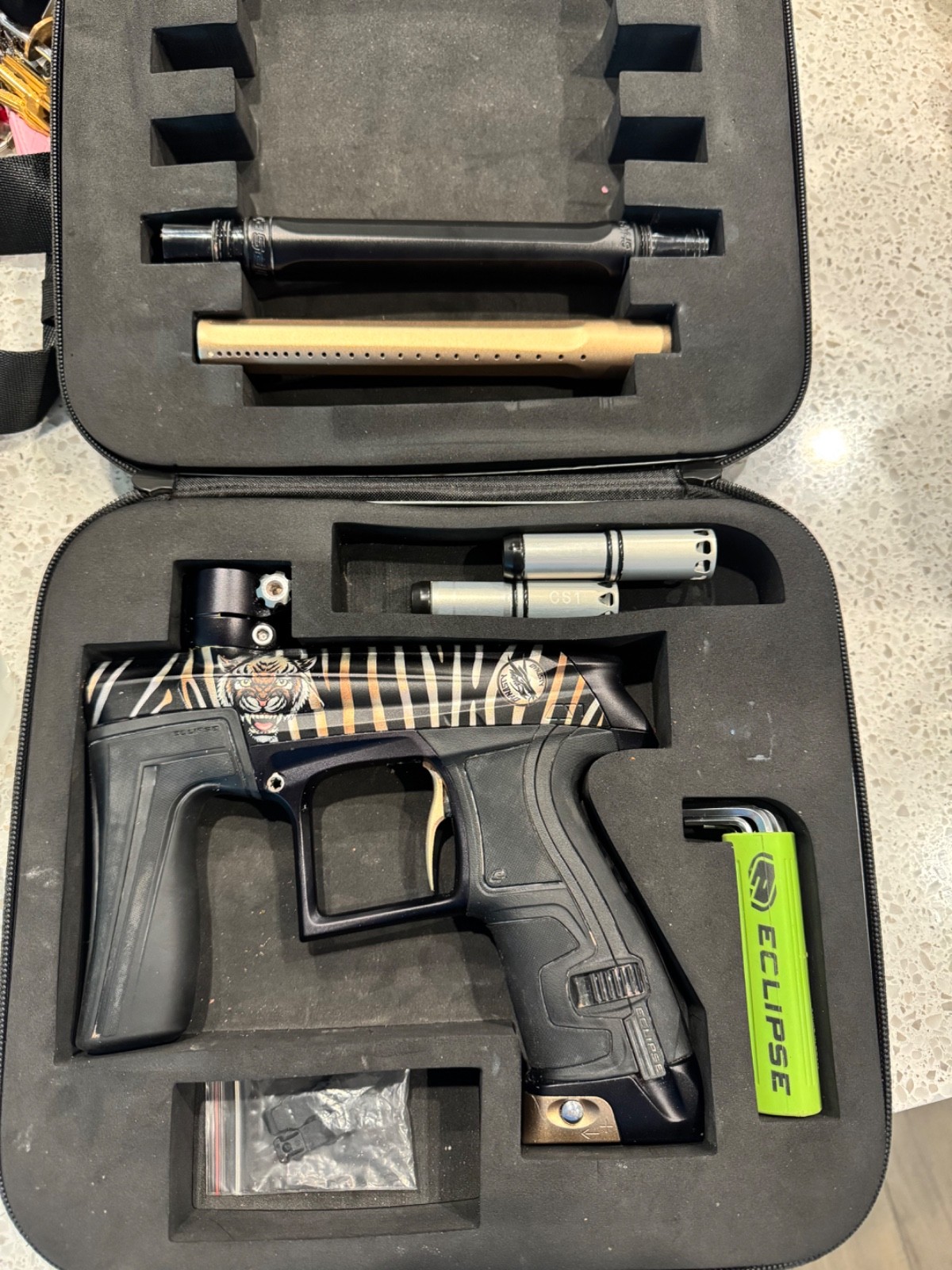 Eclipse CS1 Paintball Marker- Special Edition/Team San Diego D