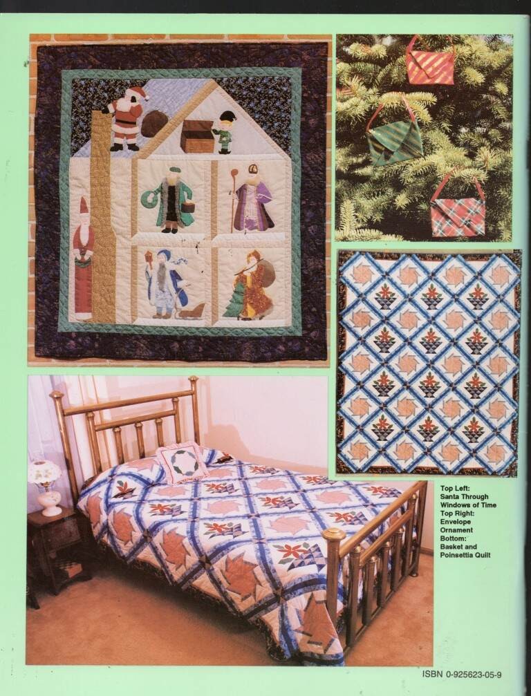 VTG!CHRISTMAS FOR QUILTERS BY BETTY BOYINK PATTERN BOOK