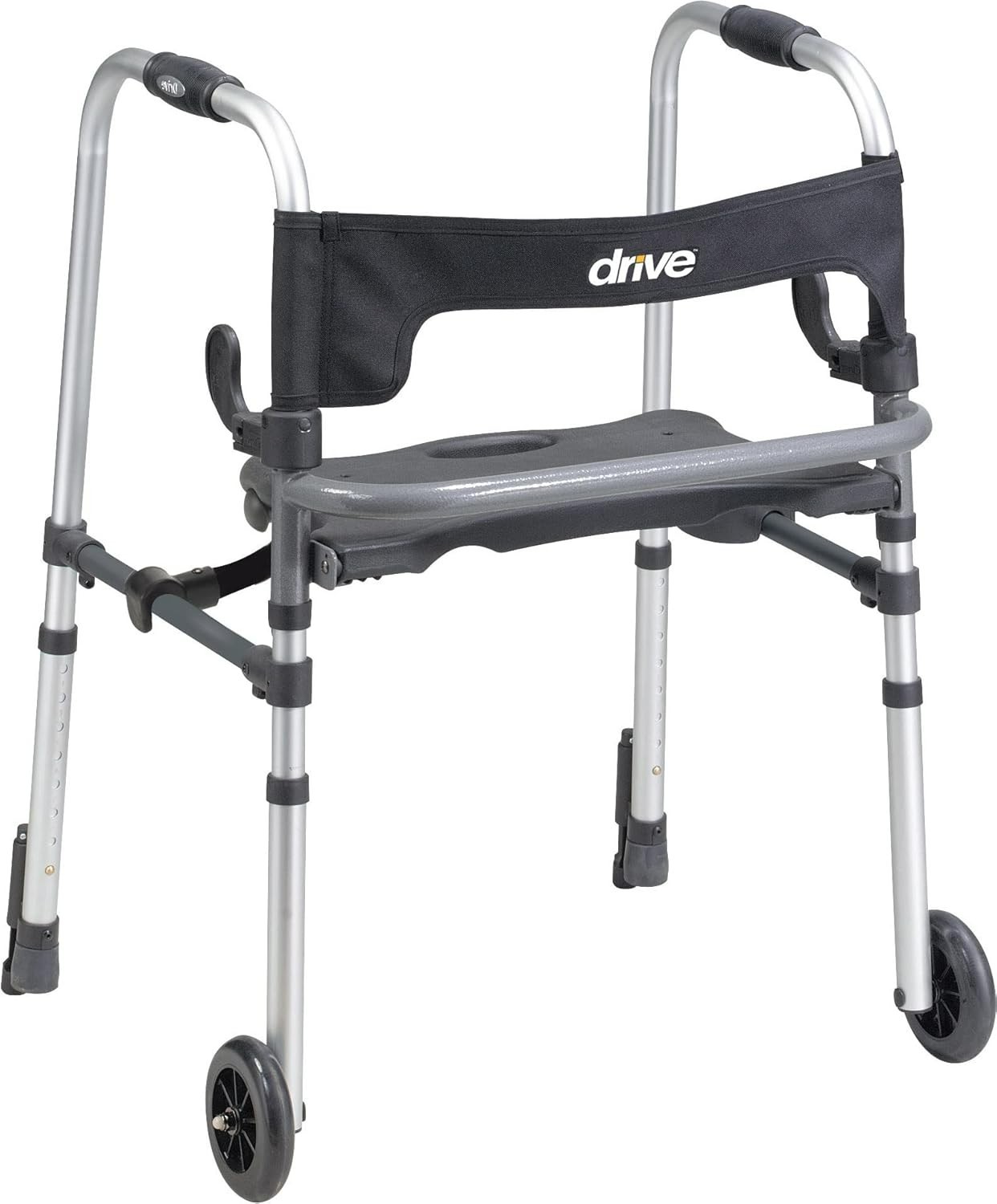 Drive Medical 10233 Clever Lite Foldable Rollator Walker#1778QT2