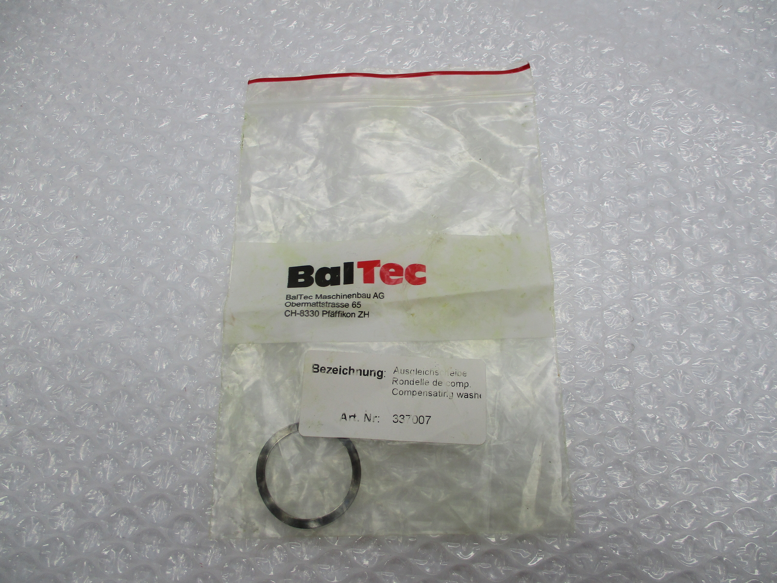 BALTEC 337007 WASHER NSMP
