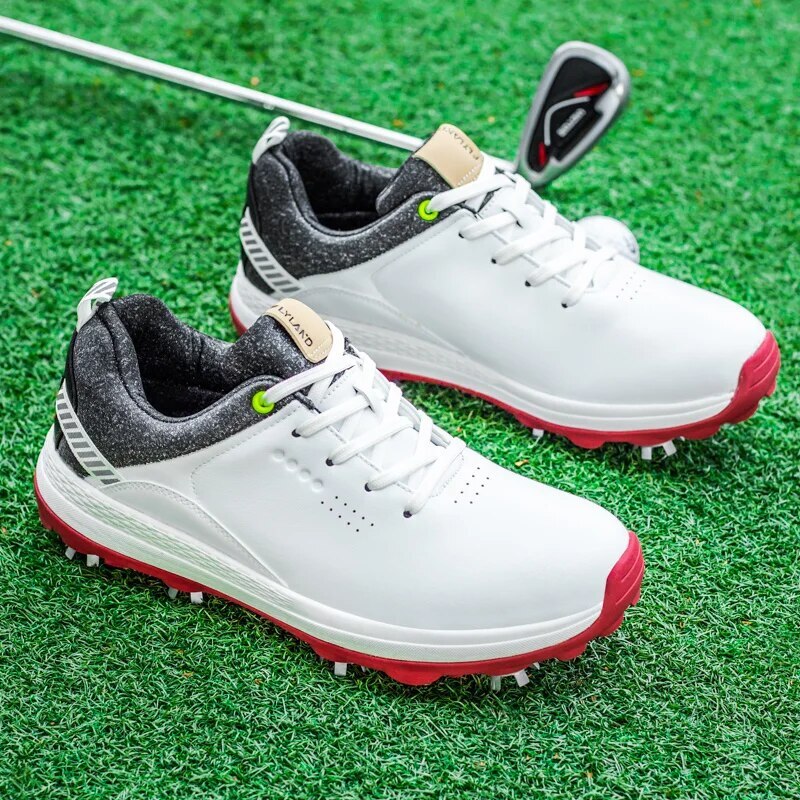 Professional Golf Shoes Spikes Men Comfortable Waterproof Golf Training Sneakers
