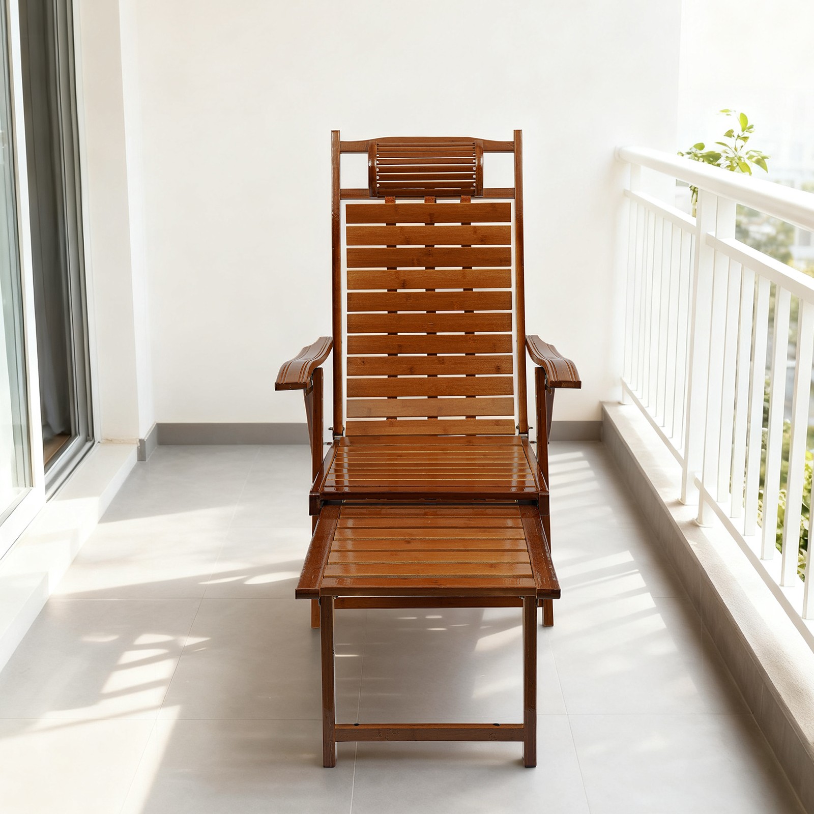18.11*12.99in Folding Reclining Chair With Adjustable Backrest For Living Rooms