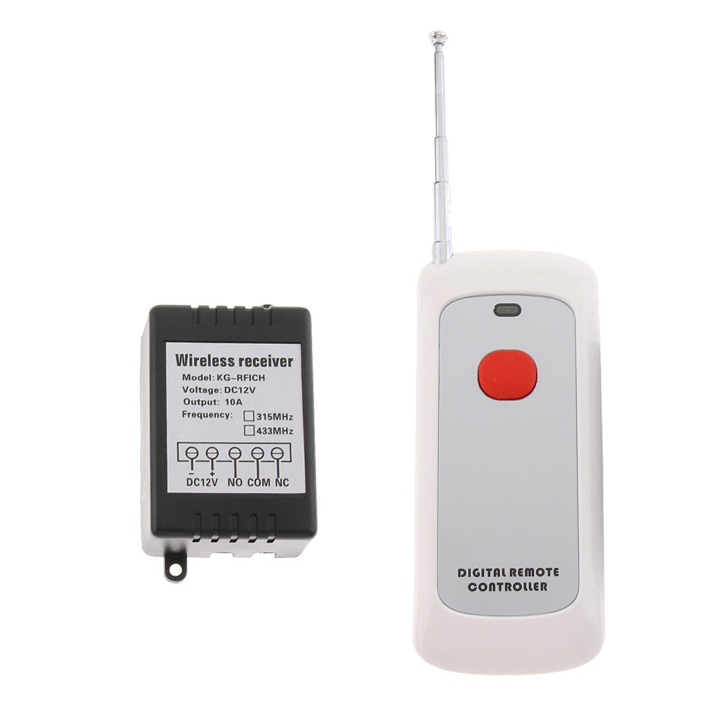 Wireless Remote Control Switch DC 12V Relay Receiver